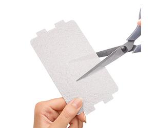 5 pièces Feuille de Mica Universelle de Remplacement pour Four à Ondes Plaque de Guide d'Ondes Hyperfréquences pour Cuisine Professionnelle Restaurant et Bureau