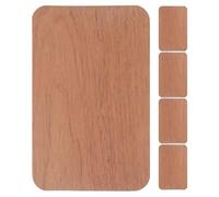 5 Pièces Feuilles de Cèdre Espagnol pour Cave à Séparateur | Bois Couleur Café, Libération Lente du Parfum, Organisation Soignée pour Maison et Bureau