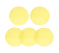 5 Pièces Film de Filtre LED Jaune Transparent PET | Diffusion Douce, Pose Facile, Changement de Couleur, pour Projets Créatifs et Création de Contenu
