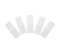 5 Pièces Filtre de Robinet, Maille Blanche Plastique | Filtration Précise, Nettoyage Facile, pour Distributeur Chaud ou Froid, Usage Commercial sans Salissures