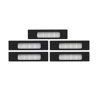 5 pièces filtre Hepa pour aspirateur M7 I10 M71CN pièces d'aspirateur robotique accessoires compatibles avec les accessoires d'aspirateur Midea (Color : Light Yellow)
