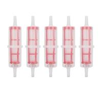 5 Pièces Filtres à Essence, Filtre Diesel de Moto, Filtre à Essence 8mm 10mm, Filtre à Carburant Rapide pour Chariot Elévateur de Camion