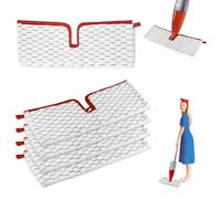 5 Pieces for Vileda Spray Mop Refill Microfibre Kit, 2 in 1 Reusable for Vileda 1-2 Spray Max Mop Refill, pour Enlevez Les Taches Sales Gardez Le Sol Propre, Lavable en Machine