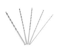 5 Pièces Foret à bois, Extra Long 150mm, Acier à Coupe Rapide, Foret Hélicoïdal à Queue Cylindrique, pour Percer le Bois, L'aluminium, le Plastique