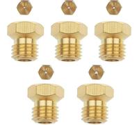 5 Pièces Gicleur gaz Butane Universels Injecteur de Gaz Gicleur Bouteille Kit de Conversion GPL Bouteille Gicleur Brûleur pou