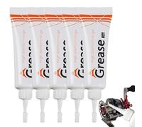 5 Pièces Graisse Alimentaire Machine A Cafe Graisse Silicone Alimentaire Embout Pointu Application Facile Portable Réduit L'usure Et La Friction Des Équipements Convient À Diverses Vannes 10 Grammes