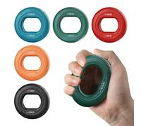 5 Pièces Hand Grip Strengthener, Entraîneur de Préhension, Musculation Avant Bras, Renforceur de l'Avant-bras Kit pour L'entraînement Musculaire, l'escalade et Le Fitness