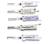 5 pièces HU66 v3 VA2T HU83 HU92 SIP22 2 en 1 Auto Lock Pick Pick Lock Pick and Decoder pour voiture, lecteur de e voiture, outils de serrurier professionnel