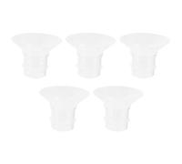 5 Pièces Inserts de Bride, Silicone 17mm 13mm 19 MM | Adaptation de Taille sans Bavures, Texture Fine et Surface Lisse, pour Mères Allaitantes et Usage à Domicile