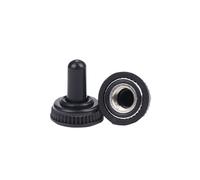5 pièces interrupteur à bascule à levier Miniature unipolaire Double jet marche-arrêt-marche/marche 120VAC 6A 1/4 pouces montage MTS-102 103 202 203(MTS-Waterproof cap)