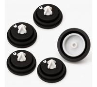 5 Pièces Joint Chasse d’Eau WC, Membrane pour Robinet Flotteur WC, Diaphragme en Caoutchouc, Joints de Remplacement pour Mécanisme de Chasse d’Eau
