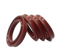 5 Pièces Joint D'étanchéité Hydraulique UN en Caoutchouc Fluoré, 35mm ID 43mm OD 6mm Épaisseur, 5 pièces, 35mm x 43mm x 6mm