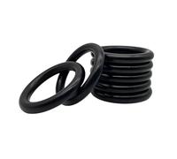 5 Pièces Joint torique en caoutchouc nitrile, 48mm x 60mm x 6mm, 60mm OD, 48mm ID, 6mm Largeur, Noir