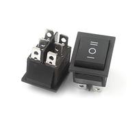 5 pièces KCD4 micro-interrupteur cuisinière électrique poêle à frire taille de bateau interrupteur à bascule type de navire balançoire 4/6 pieds 2/3 kit de bouton d'alimentation (couleur : 6 pieds 3 v