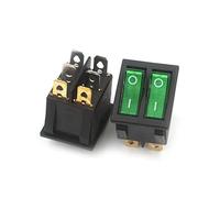 5 pièces KCD4 micro-interrupteur cuisinière électrique poêle à frire taille de bateau interrupteur à bascule type de navire balançoire 4/6 pieds 2/3 kit de bouton d'alimentation (couleur : 6 pieds 3 v