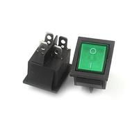 5 pièces KCD4 micro-interrupteur cuisinière électrique poêle à frire taille de bateau interrupteur à bascule type de navire balançoire 4/6 pieds 2/3 kit de bouton d'alimentation (couleur : 6 pieds 3 v