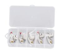 5 PièCes Kit De Leurres De PêChe Leurres De PêChe En MéTal Leurres De PêChe Leurre Spinnerbait Avec Plume Pour Eau Douce Et Eau SaléE 7g/0.25oz