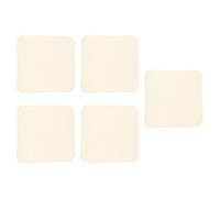 5 Pièces Lingette Visage Bébé Lavable en Fibre de Bambou Beige | Nourrisson, Aide à Garder le Visage Sec et Propre, Réduit les Lessives, Lot Pratique