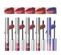 5 Pièces Lip Stain Peel Off Lip Stain Rouge A Levre Peel Off Teinture Levre Haut Pouvoir Couvrant Ne Coule Pas Waterproof Hydratant Contouring Précis Longue Tenue Facile À Transporter Non Collant