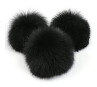 5 pièces/lot 8CM Vraie Boule de Fourrure de Renard de Bricolage Accessoires vêtements Chaussures Chapeaux Renard Cheveux Ampoule Fourrure Pompons Boules de Fourrure Vraie Fourrure Pom Pom