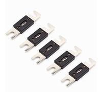 5 pièces/lot doré ou nickelé 80A 100A 150A 200A 250A 300A fusible de lame Audio de voiture fusible Câblage de protection (Color : Nickel Plated, Size : 250AMP)
