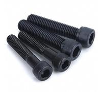 5 pièces/lot UNC 10#-32 filetage 12.9 Grade vis à tête Allen noir hexagone douille hexagonale boulons(1-1I4 inch)