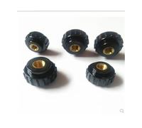 5 pièces M3 M4 M5 M6 M8 Rond moleté Prune bakélite serrer à la Main écrous Papillon en Plastique tête Main Bouton Pouce écrou(M3)