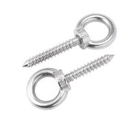 5 pièces M4 - M12 304 acier inoxydable oeil de levage vis anneau boulon à œil anneau boulons d'accrochage, M4