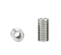 5 pièces M4 M5 M6 M8 M10 M12 M14 intérieur extérieur Filetage Adaptateur vis écrous insérer Manchon convertisseur écrou coupleur 304 Acier Inoxydable (Color : Length 10mm, Size : M6-M14 (5pcs))