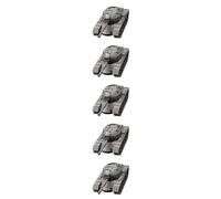 5 Pièces M48A5 Patton Patton Char Moyen Échelle 1/144 - Modèle en Résine À Monter pour Passionnés De Dioramas Militaires