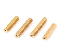 5 pièces M5 Long écrou d'accouplement en laiton M5 * 8/10/12/15/20/25/30/35/40/45/50/55/60/70/80/90/100(M5X50)