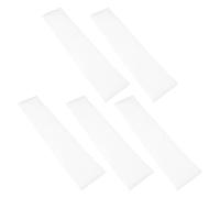 5 Pièces Manchon de Protection pour Tronc D’arbre, Tube Fendu Blanc | Polyéthylène, Modules Séparés à Fixation Indépendante, Rainures D’aération et Drainage, pour Pépinières