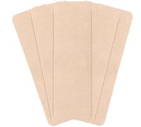 5 Pièces Marche D'escalier Antidérapante en Moquette Autocollante Beige | Polyester Dos en Caoutchouc, du Bruit, Entretien Facile, pour Marches, Chiens et Hôtels