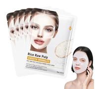 5 Pièces Masque Collagene, Masque Visage Collagene, Collagen Mask, Nourrit Intensément, Hydrate, Lutte Contre Le Vieillissement Cutané Et Raffermit La Peau