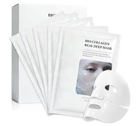 5 Pièces Masque Collagene Visage Madame, Masque Hydroge Nuit Intensif, Hydratation et Nutrition, Resserre les Pores, Élasticité de la Peau pour Convient à Toutes Sortes Peaux