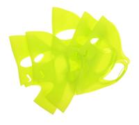 5 Pièces Masque Facial Réutilisable en Silicone Vert à Oreilles | Couvre-masque de Soin, Conception à Crochets D’oreille, Usage Répété, Limite L’évaporation