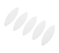 5 Pièces Médiator Long en Nylon pour Yueqin, Blanc | Bords Précis, Prise Ergonomique, Poids Léger, pour Scène et Répétition, Musiciens Pros ou Amateurs
