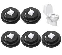 5 Pièces Membrane Robinet Flotteur, Membrane Chasse d'eau Joint Chasse d'Eau WC Rondelle de Diaphragme de Vanne, Flotteur Chasse d'eau Pour L'entretien de Chasse D'eau des Toilettes