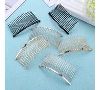 5 Pieces Metal Fourche Peigne Fine Dent Mariage Cheveux Decoration Mariee Cheveux Peignes Bricolage Accessoires De Coiffure