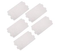 5 pièces Mica micro ondes Micro-ondes de Feuille Remplacement Plaque Mica Micro Ondes de mica accessoires pour le restaurant de bureau
