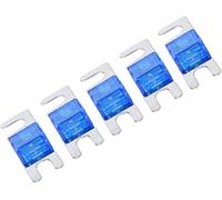 5 pièces mini Anl Kit de fusible fourche à boulon Car Boutrk Fuse Circuit for 1 2v / 24v 32v Audio camion bateau(Blu)