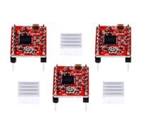 5 Pièces Module Pilote Moteur Pas à A4988 pour Imprimante 3d Pcb | Commande Pas et Direction, Plusieurs Résolutions, Protection Thermique, Arrêt Surchauffe, pour Moteur Pas à Pas