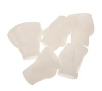 5 Pièces Moule en Silicone Ange 3d Réutilisable pour Savonnette, Cire et | Finition Lisse et Brillante, pour Moulage de Plâtre, Décorateurs DIY, Blanc, 5 Styles