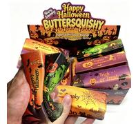 5 pièces, nouveau jouet sensoriel à presser en forme de bâton de beurre d'Halloween II, jouet souple à montée lente, imitation de nourriture, cadeau anti-anxiété pour tous les âges Mini ice cubes 5pc