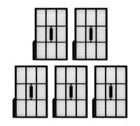 (5 Pièces) Omni E28 Filtres HEPA de Rechange Compatibles avec l'aspirateur Robot Eufy Omni E28/ E25, Kit Accessoires, Filtre Droit, Filtres pour Aspirateur, Filtres pour Bacs