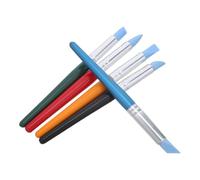 5 Pièces Outil de Modelage D'argile à Manche Bois Stylet Gomme