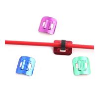 5 Pièces/Pack Guide Cadre De Conversion Pince Fixe Vélo Vélo Tube Siège En Aluminium Clip Frein Câble Huile Tube C Forme Boucle