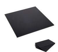 5 pièces Panneau en Polypropylène Noir 50 x 50 mm / 50 x 100 mm, Plaque Plastique Haute Résistance, Épaisseur de 3 mm à 20 mm pour Bricolage et Projets DIY (50mm*50mm*20mm)