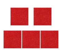 5 Pièces Panneau Insonorisant Mural en Feutre, D’écho pour Studio | Installation sans Outil, pour Bureau et Salle Hi-fi, Design Simple, Adapté aux Murs et Espaces D’écoute