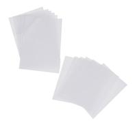 5 Pièces Papier de Sublimation A4 en Coton Blanc pour Paquet | Séchage Rapide, Couleurs Vives, Forte Libération D’encre, Taux Élevé de Transfert